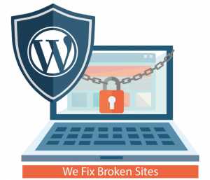 Broken Website? We'll fix it / WordPress repair / Fixing Hack Websites
